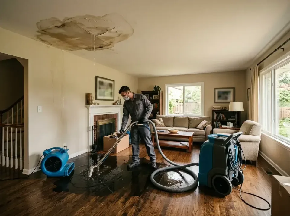 attic-pipe-burst-ceiling-drip-008 — frequently asked questions, Water Damage Restoration & Carpet Care in Fairview Shores, FL